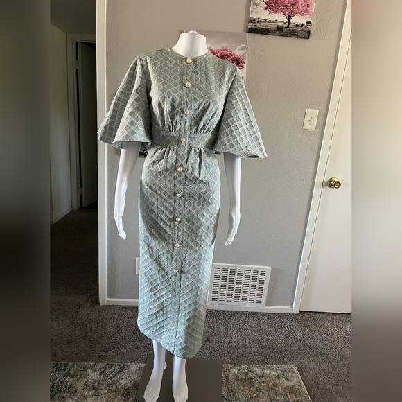 Knee length dress,long dress,short dress, sleeveless dress - Picture 3 of 7